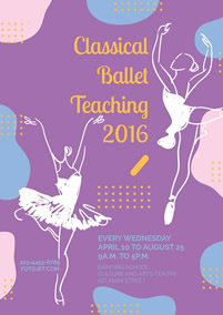 Ballet teaching class