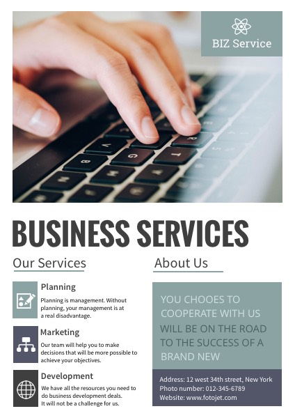 Business Service Company Poster
