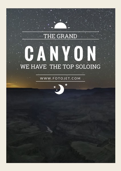 Grand Canyon Adventure Tour Travel Poster