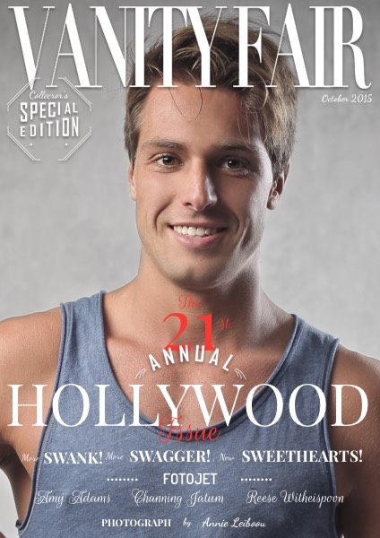 Personalized Vanity Fair Magazine Cover